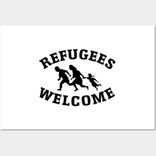 Refugees Welcome Posters and Art